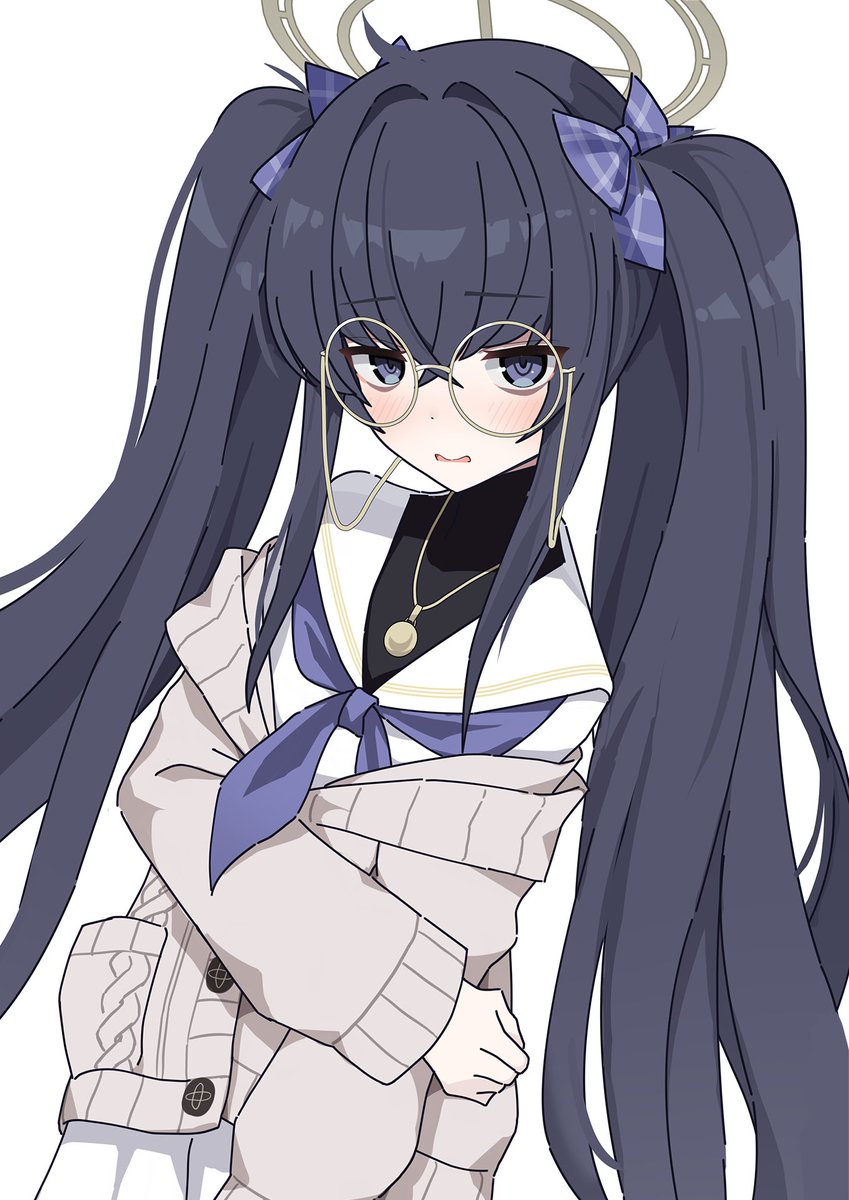 髪を結ったウイ