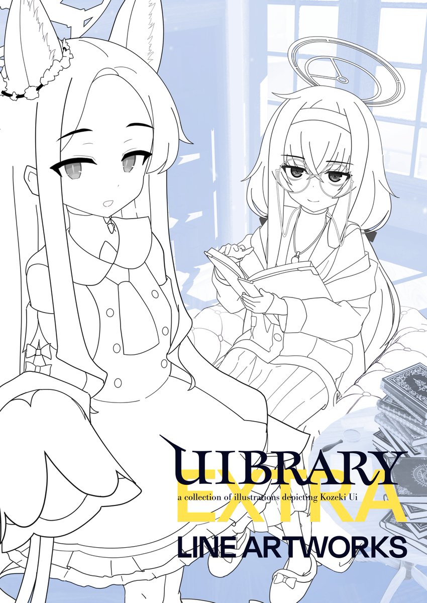 UIBRARY EXTRA LINE ARTWORKS
